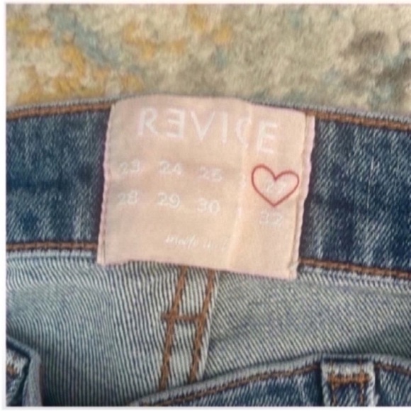 REVICE mid rise Jeans with Red Stripe - Picture 2 of 3